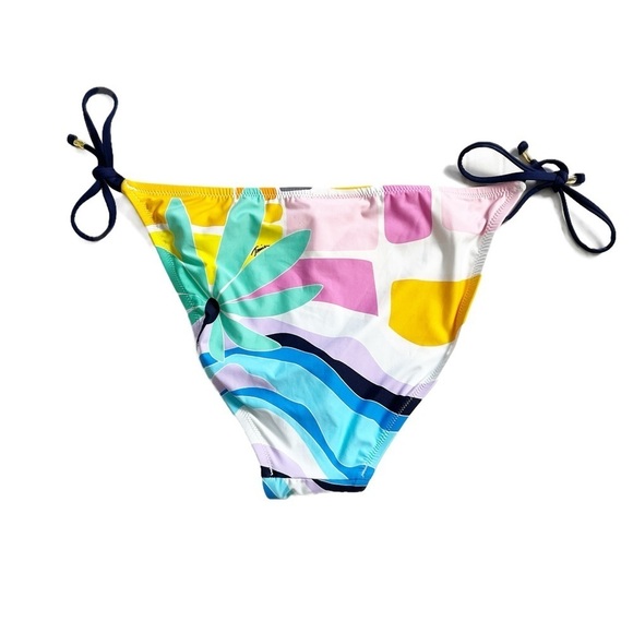 ✨NEW!✨ TRINA TURK Mosaic Sunrise Side Tie Bikini Bottom - Size 12 - Picture 5 of 11